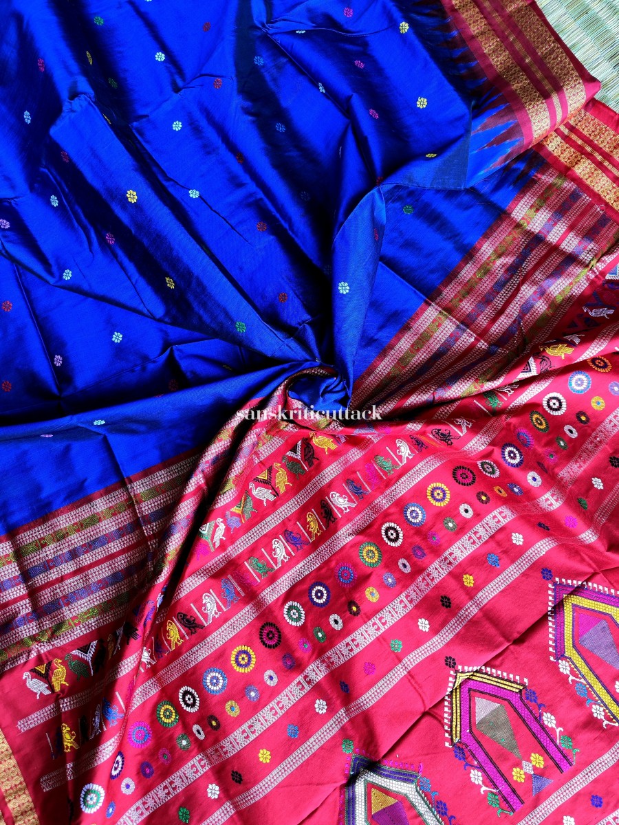 Handloom Dolabedi Silk Saree