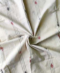 Rustic yet stylish cotton kotpad saree with natural colors
