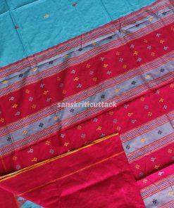 Elegant and timeless cotton kotpad saree with intricate handwork