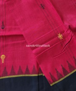Traditional and ethnic cotton kotpad saree with geometric motifs