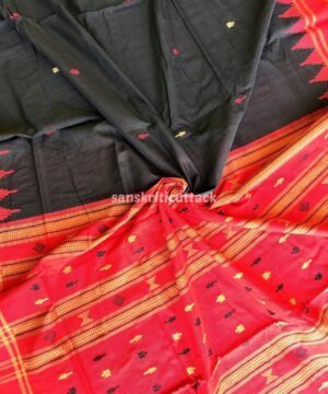 Sustainable and ethical cotton kotpad saree supporting fair trade practices