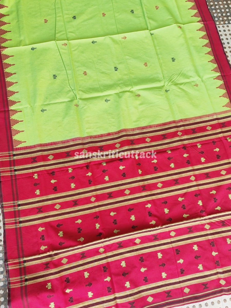 Photo_1667562370796 Vibrant and eye-catching cotton kotpad saree with geometric patterns
