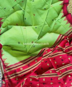 Rustic and earthy cotton kotpad saree with natural colors