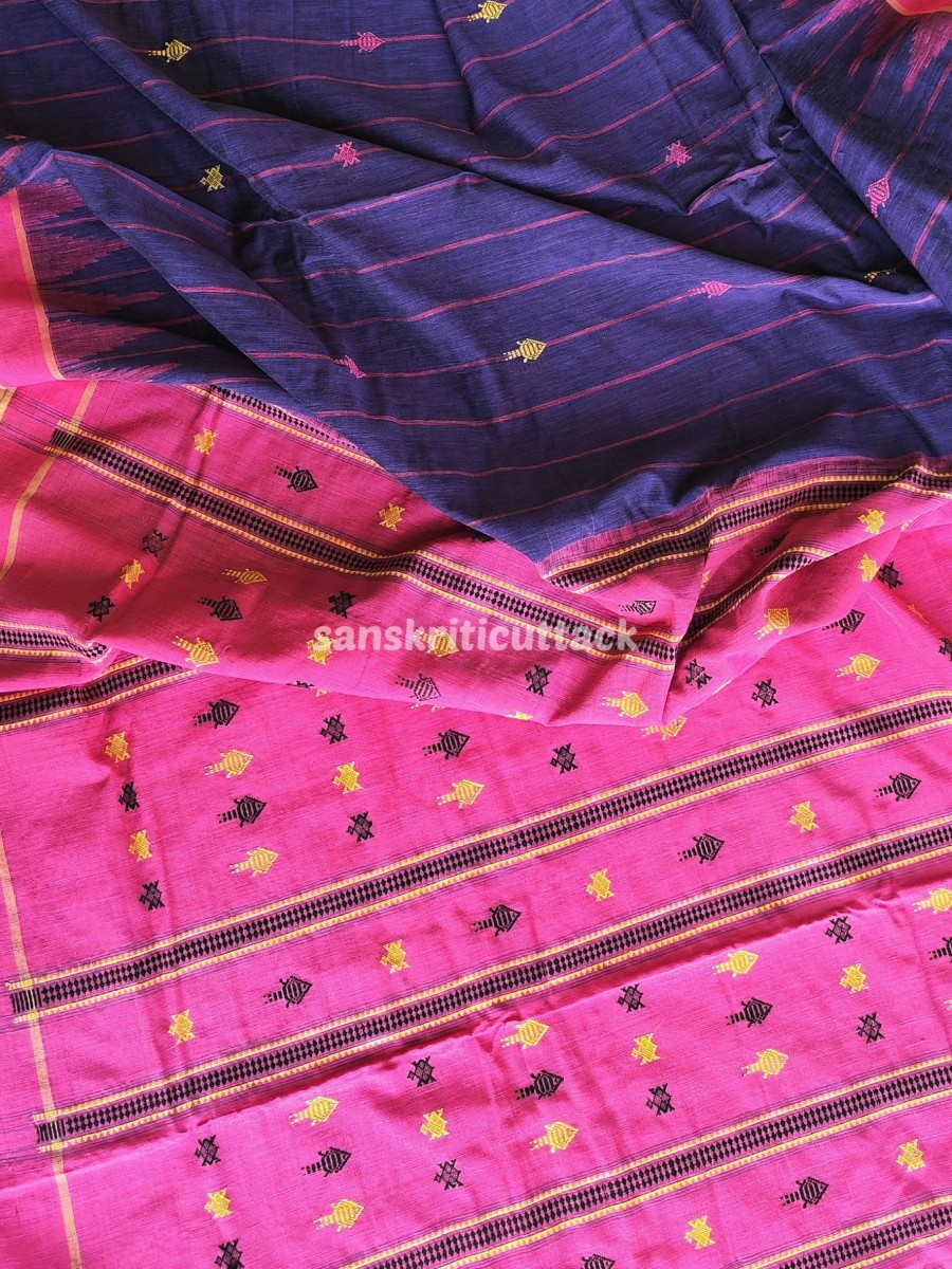 Photo_1667563158199 Artisanal and unique cotton kotpad saree with handwoven details