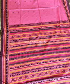 Organic cotton Dongria saree