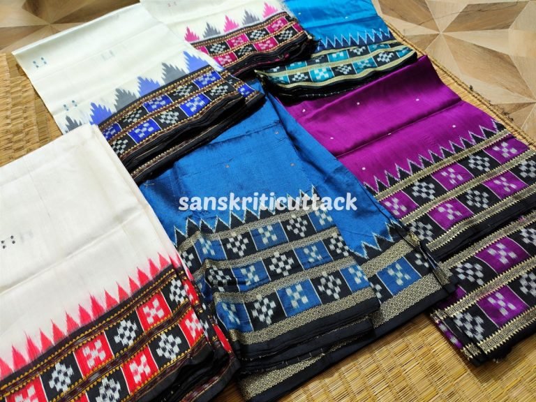 The Pasapalli Border Khandua Silk Saree: A Cultural Marvel of Odisha