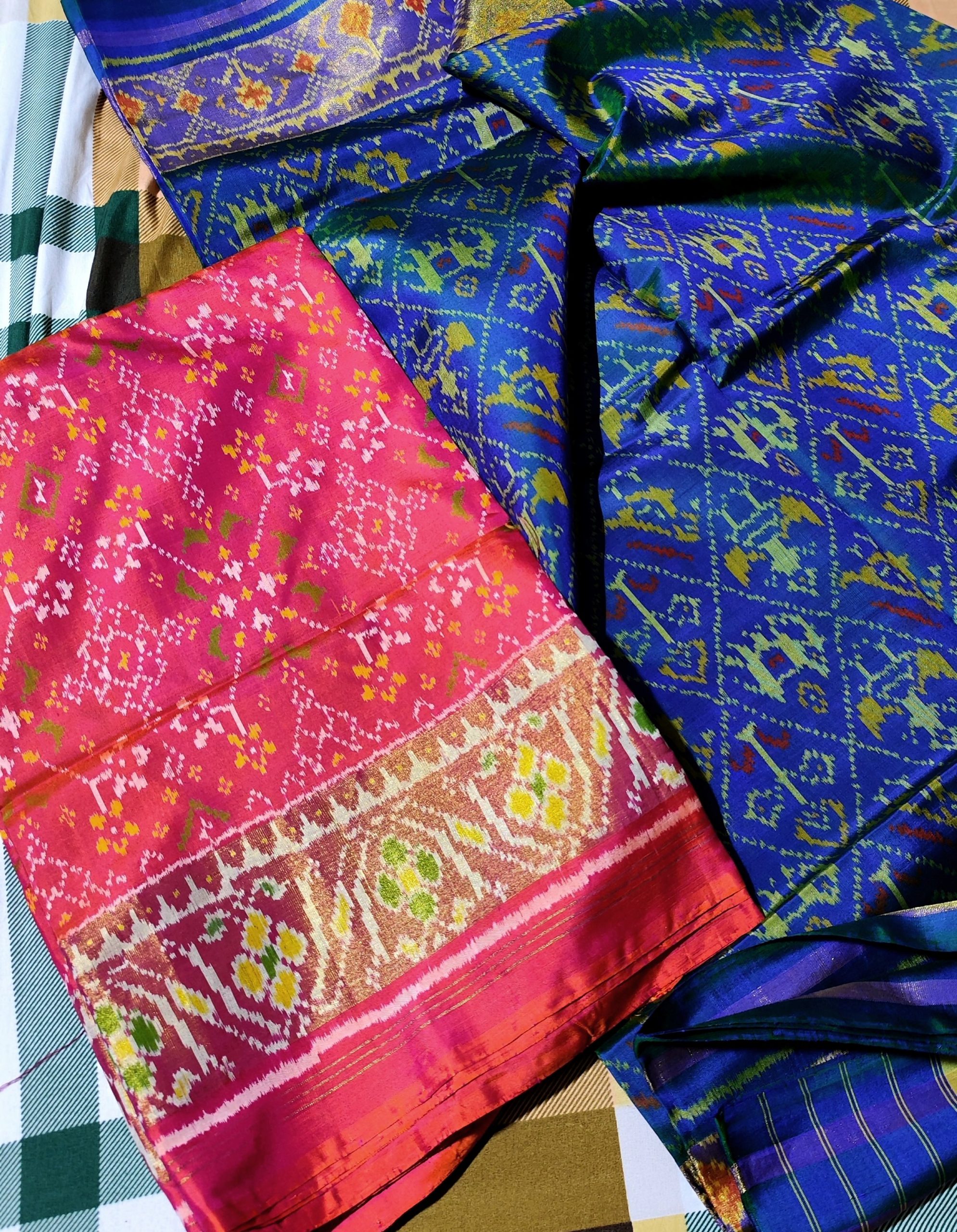 Rajkot Single Ikat Patola Saree