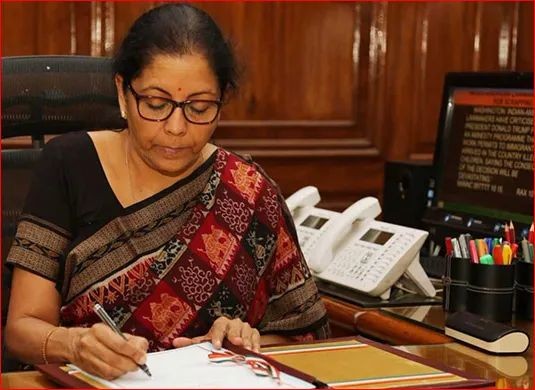 Nirmala Sitharaman assumed defence ministry wearing this beautyful Multicolor ikat Sambalpuri cotton Saree