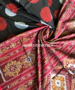 Experience the Timeless Beauty of Nuapatna Ikat Cotton Sarees - Buy Khandua Cotton Saree Online