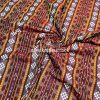 Handloom Coffee Maroon Sambalpuri Pasapalli Cotton Ikat Fabric