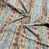 Handloom Beige Sambalpuri Pasapalli Cotton Ikat Fabric