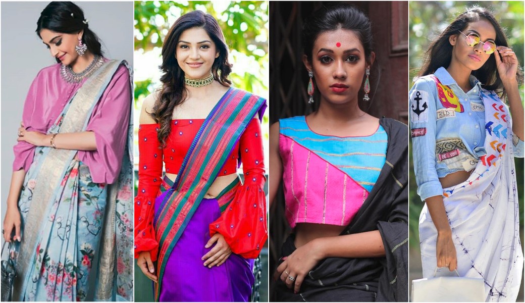 Crafting Your Signature Style: A Deep Dive into Fusion Sarees and Saree Blouse Designs