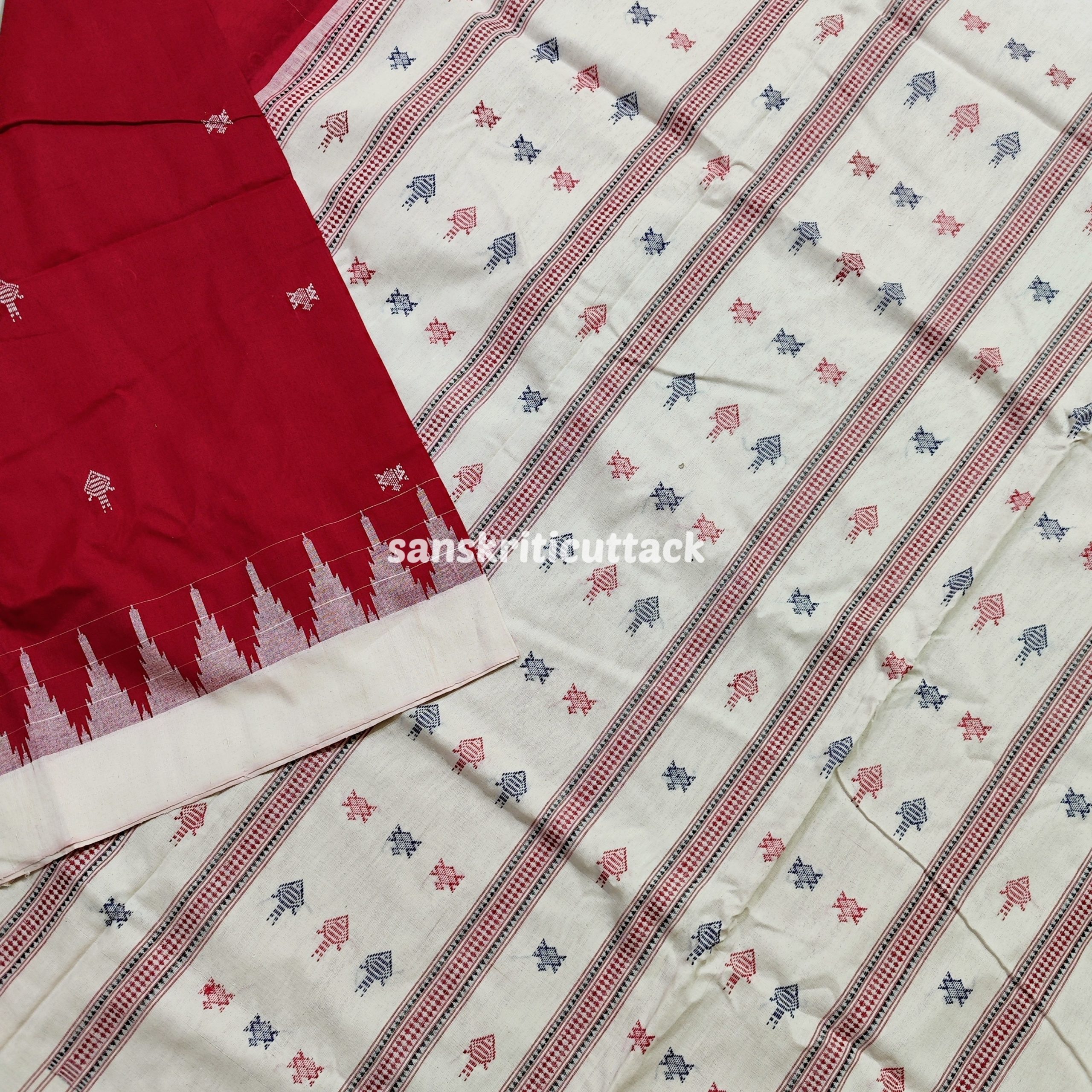 Kotpad natural dyed cotton saree Odisha