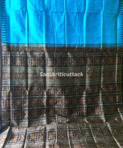 handloom Bomkai silk saree, traditional Odisha saree, authentic Bomkai silk, Bomkai pata saree, handloom silk saree, Odisha handloom saree, copper sulfate Bomkai saree, saree for special occasions, Bomkai silk saree with blouse, black border saree, elegant handloom saree, silk saree for festive wear, designer Bomkai saree, black pallu Bomkai saree, traditional handloom Bomkai, copper sulfate saree for events, handcrafted Bomkai saree, saree for women, buy Bomkai silk saree, online Bomkai saree shopping, Odisha silk saree, saree with kumbha border, black and copper saree, premium Bomkai saree, wedding Bomkai silk, ethnic wear for women, luxury Bomkai silk