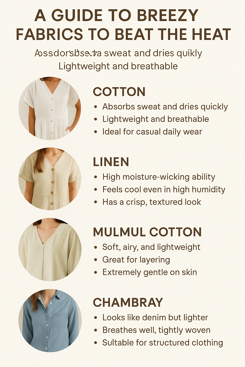 Breezy Fabrics to Beat the Heat