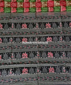 Multicolor Sambalpuri Cotton Saree by Sanskriti Cuttack