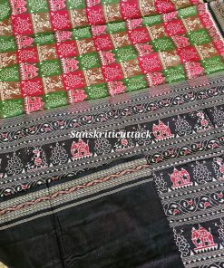Multicolor Sambalpuri Cotton Saree by Sanskriti Cuttack
