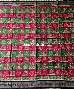 Multicolor Sambalpuri Cotton Saree by Sanskriti Cuttack