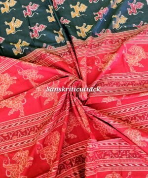 Sanskriti Cuttack Sambalpuri handloom cotton saree