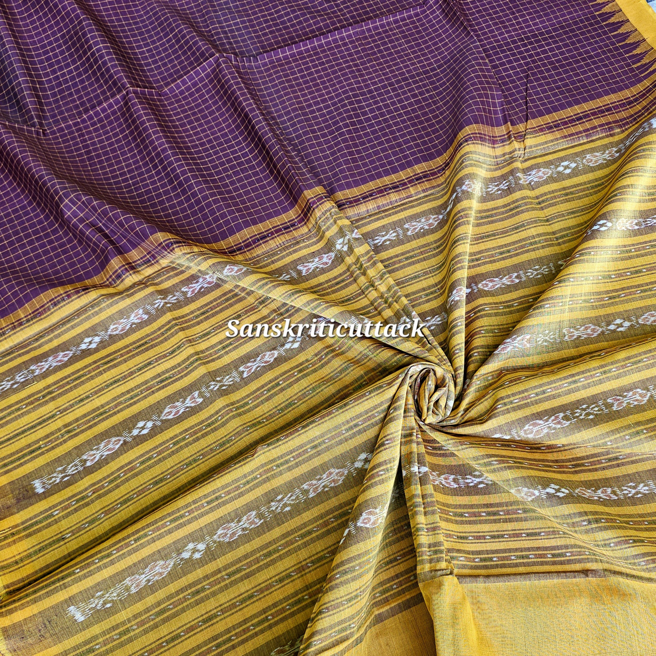 A Legacy Woven With Pride: Odisha cotton saree