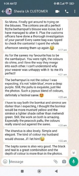 Who takes that much time to write back to a seller from a different country. Well I have her.. She does. It's a ritual she has been following since the day she became a customer. And I love it. Unlike @iamshrutibettapur who gives gaali for no reason at all. 🤣